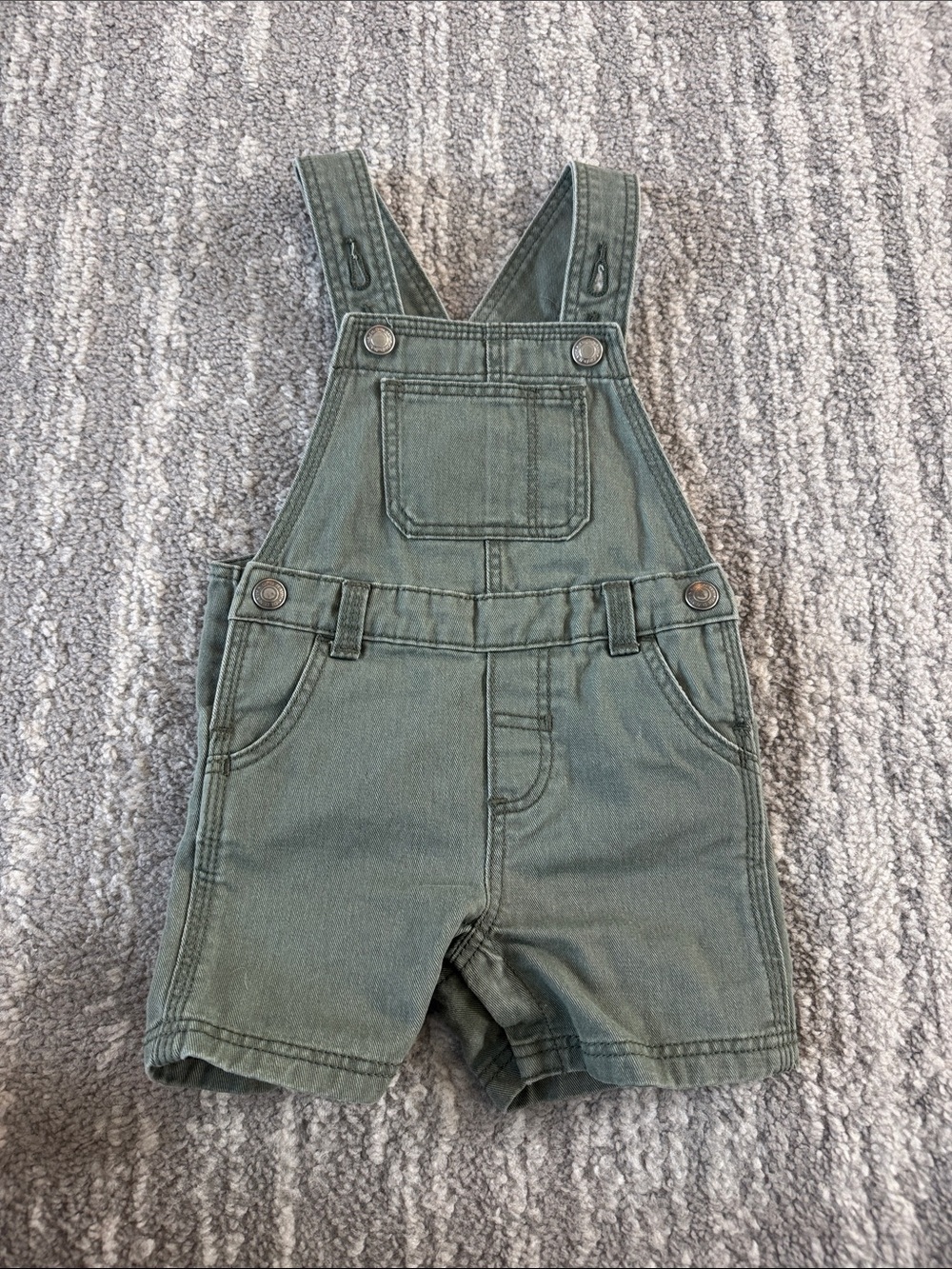 Old Navy Olive Green Shortalls for Kids